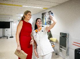 Queen Maxima Visits Noordwest Hospital Group - Netherlands