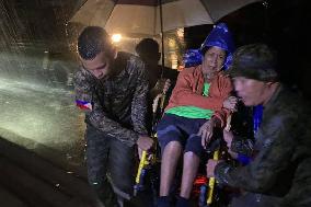 Storm in Albay - Philippines