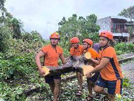 Storm in Albay - Philippines