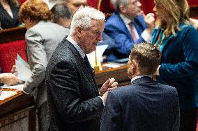 Questions to the government at the French National Assembly - Paris