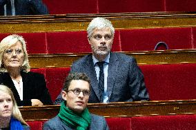 Questions to the government at the French National Assembly - Paris