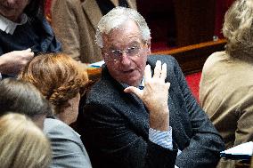 Questions to the government at the French National Assembly - Paris