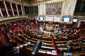 Questions to the government at the French National Assembly - Paris