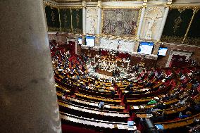 Questions to the government at the French National Assembly - Paris