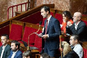 Questions to the government at the French National Assembly - Paris