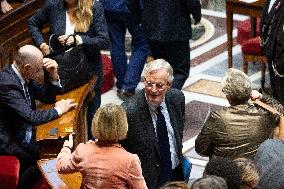 Questions to the government at the French National Assembly - Paris