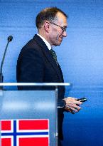 Norwegian Foreign Minister Espen Barth Eide In Poland