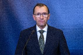 Norwegian Foreign Minister Espen Barth Eide In Poland