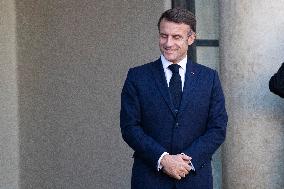 French President Meets Lebanon's PM - Paris