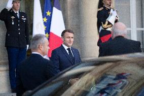 French President Meets Lebanon's PM - Paris