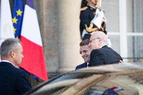 French President Meets Lebanon's PM - Paris