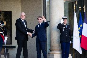 French President Meets Lebanon's PM - Paris