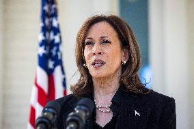 Vice President Harris speaks on John Kelly labeling former President Trump a fascist