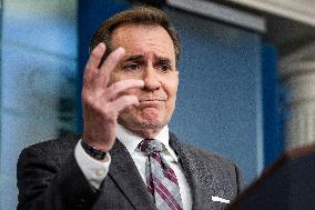 DC: White House Daily Press Breifing with NSC Advisor John Kirby