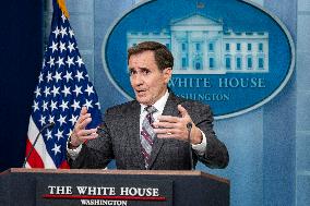 DC: White House Daily Press Breifing with NSC Advisor John Kirby