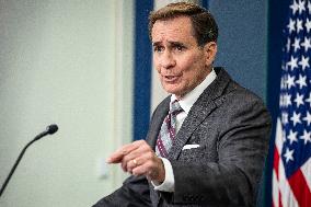 DC: White House Daily Press Breifing with NSC Advisor John Kirby