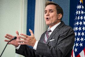 DC: White House Daily Press Breifing with NSC Advisor John Kirby