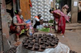 Preparation Of Diwali Festival In Mumbai