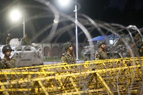 Security Beefed Up At Bangabhaban, Bangladesh