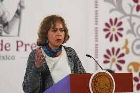 Mexico’s President Claudia Sheinbaum Briefing Conference