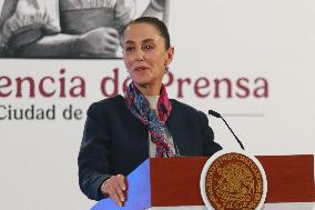 Mexico’s President Claudia Sheinbaum Briefing Conference