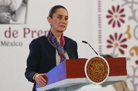 Mexico’s President Claudia Sheinbaum Briefing Conference