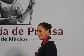 Mexico’s President Claudia Sheinbaum Briefing Conference