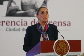 Mexico’s President Claudia Sheinbaum Briefing Conference