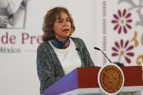 Mexico’s President Claudia Sheinbaum Briefing Conference