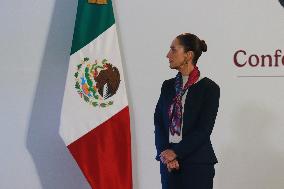 Mexico’s President Claudia Sheinbaum Briefing Conference