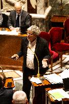 Start Of Examination Of The New Finance Bill At The National Assembly, In Paris