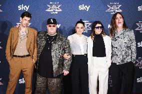 The Photocall For The Press Conference Of X Factor In Milan