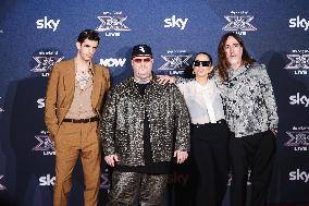 The Photocall For The Press Conference Of X Factor In Milan