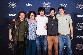 The Photocall For The Press Conference Of X Factor In Milan