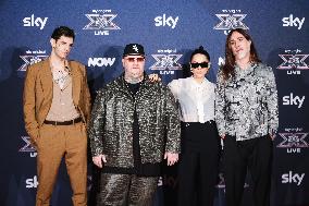 The Photocall For The Press Conference Of X Factor In Milan