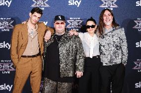 The Photocall For The Press Conference Of X Factor In Milan