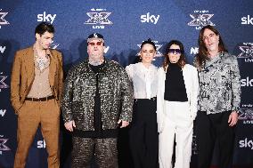 The Photocall For The Press Conference Of X Factor In Milan