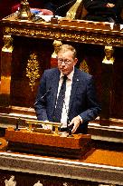 Start Of Examination Of The New Finance Bill At The National Assembly, In Paris