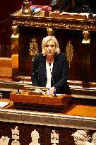 Start Of Examination Of The New Finance Bill At The National Assembly, In Paris