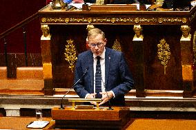 Start Of Examination Of The New Finance Bill At The National Assembly, In Paris