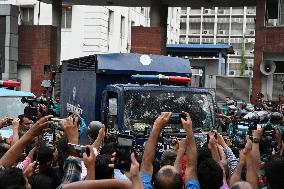 Student Protest In Dhaka.