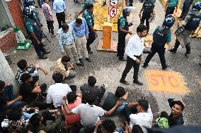 Student Protest In Dhaka.