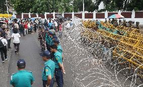 Bangabhaban Security Beefed Up Amid Calls For President's Resignation