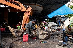 Daily Life In Yala, Thailand