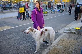 Rally Against Cat Shelter Conditions In Warsaw