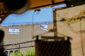 Settlers Storm The Old City Of Hebron - West Bank