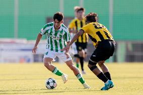 Real Betis U19 v Kairat Almaty FC U19 - UEFA Youth League