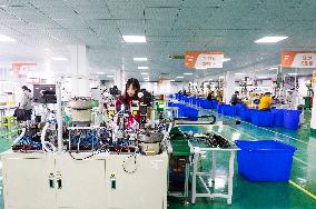 An Electronics Production Line in Suqian