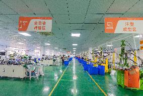 An Electronics Production Line in Suqian