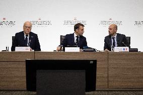 International Press Conference In Support Of Lebanon - Paris